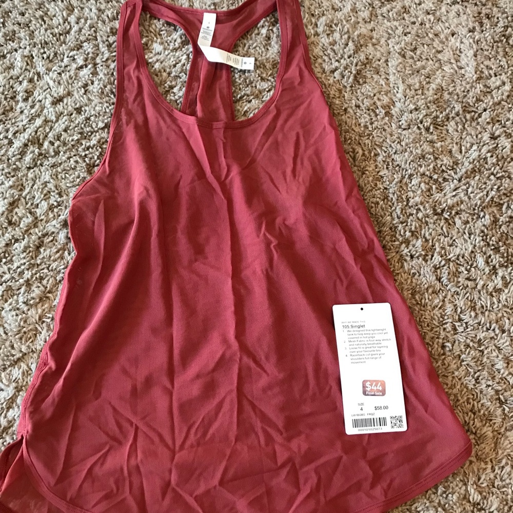 🚫SOLD🚫Lululemon 105 singlet